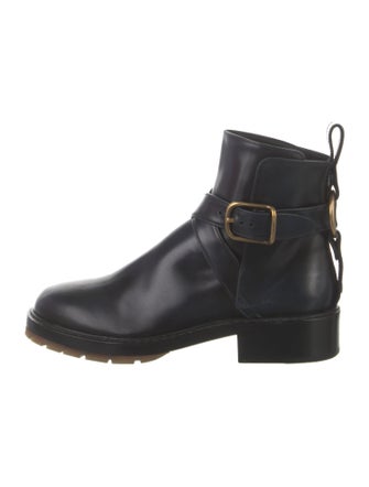 Chloé 2020-2021 Leather Rain Boots