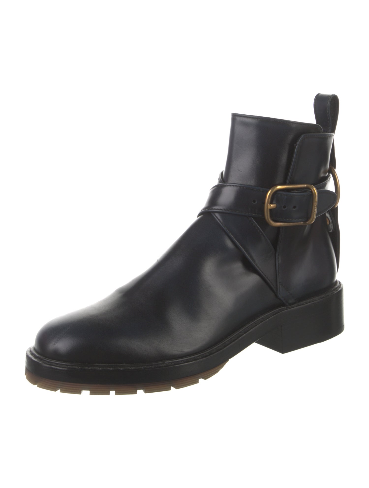 Chloé 2020-2021 Leather Rain Boots
