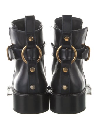 Chloé 2020-2021 Leather Rain Boots