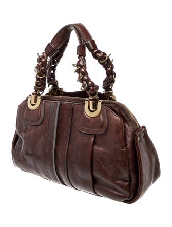 Chloé Leather Top Handle Bag