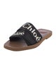 Chloé Woody Printed Slides