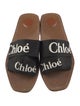 Chloé Woody Printed Slides