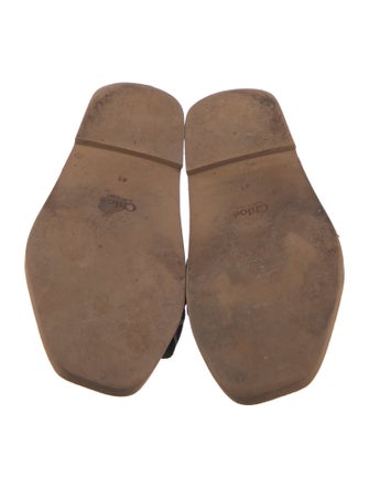 Chloé Woody Printed Slides