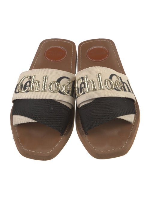 Chloé Canvas Printed Slides
