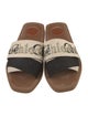 Chloé Canvas Printed Slides