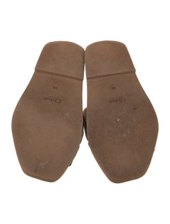 Chloé Canvas Printed Slides