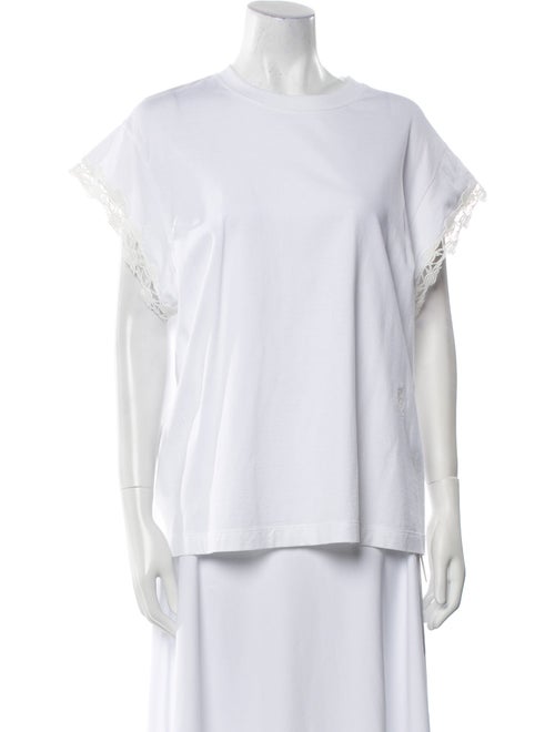 Chloé Scoop Neck Short Sleeve T-Shirt