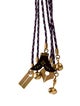 Chloé Cord Janis Beaded Tie Necklace