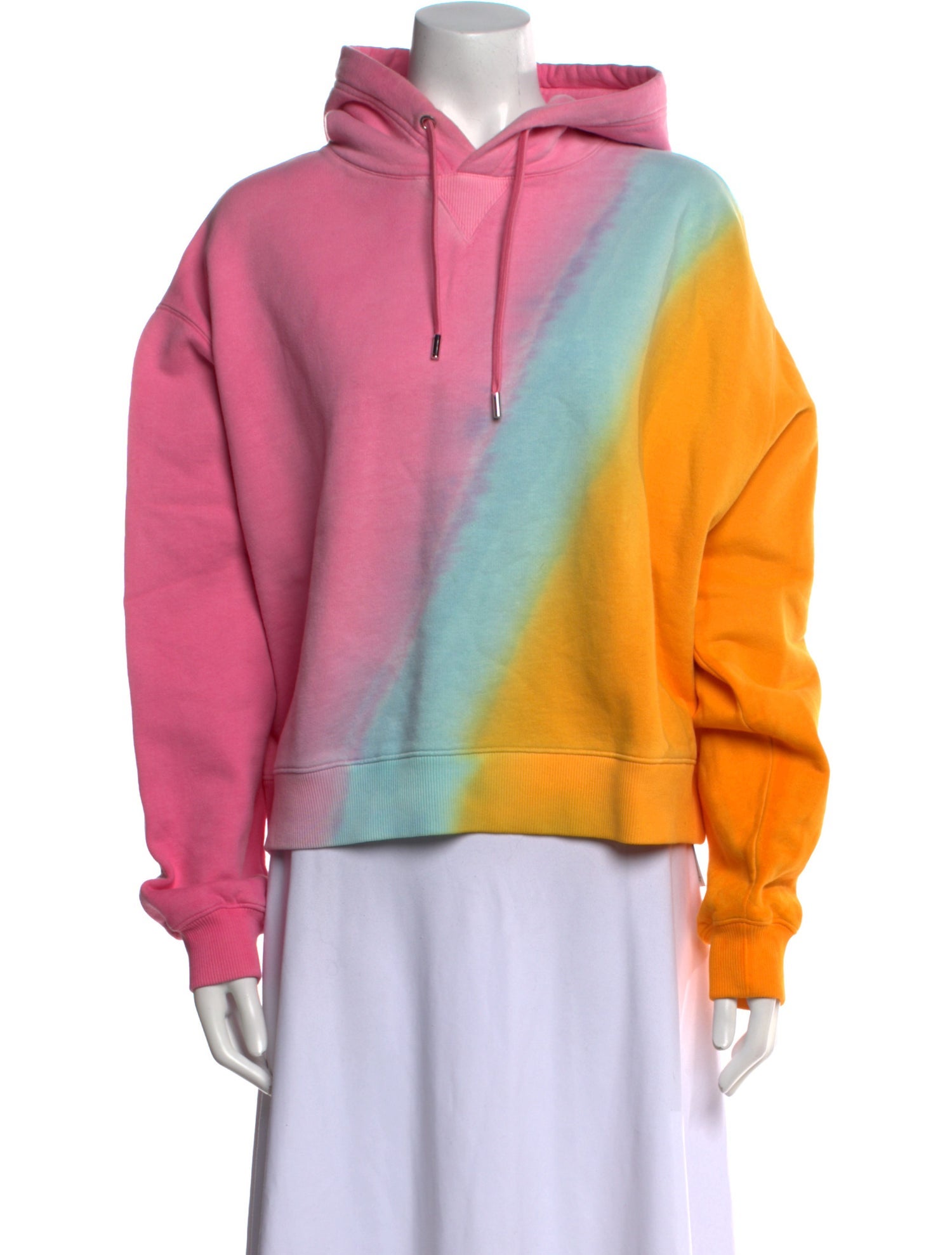 Chloé Tie-Dye Print Crew Neck Sweatshirt