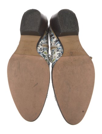 Chloé Leather Printed Boots