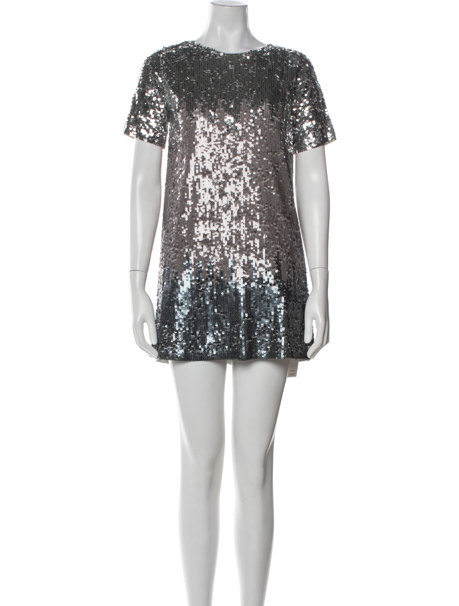 Chloé Bateau Neckline Mini Dress