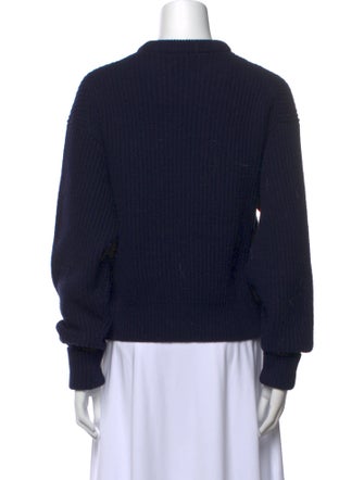 Chloé Merino Wool Crew Neck Sweater