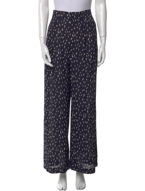 Chloé Printed Wide Leg Pants