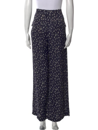 Chloé Printed Wide Leg Pants