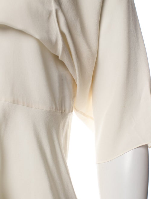 Chloé Silk Crew Neck Blouse