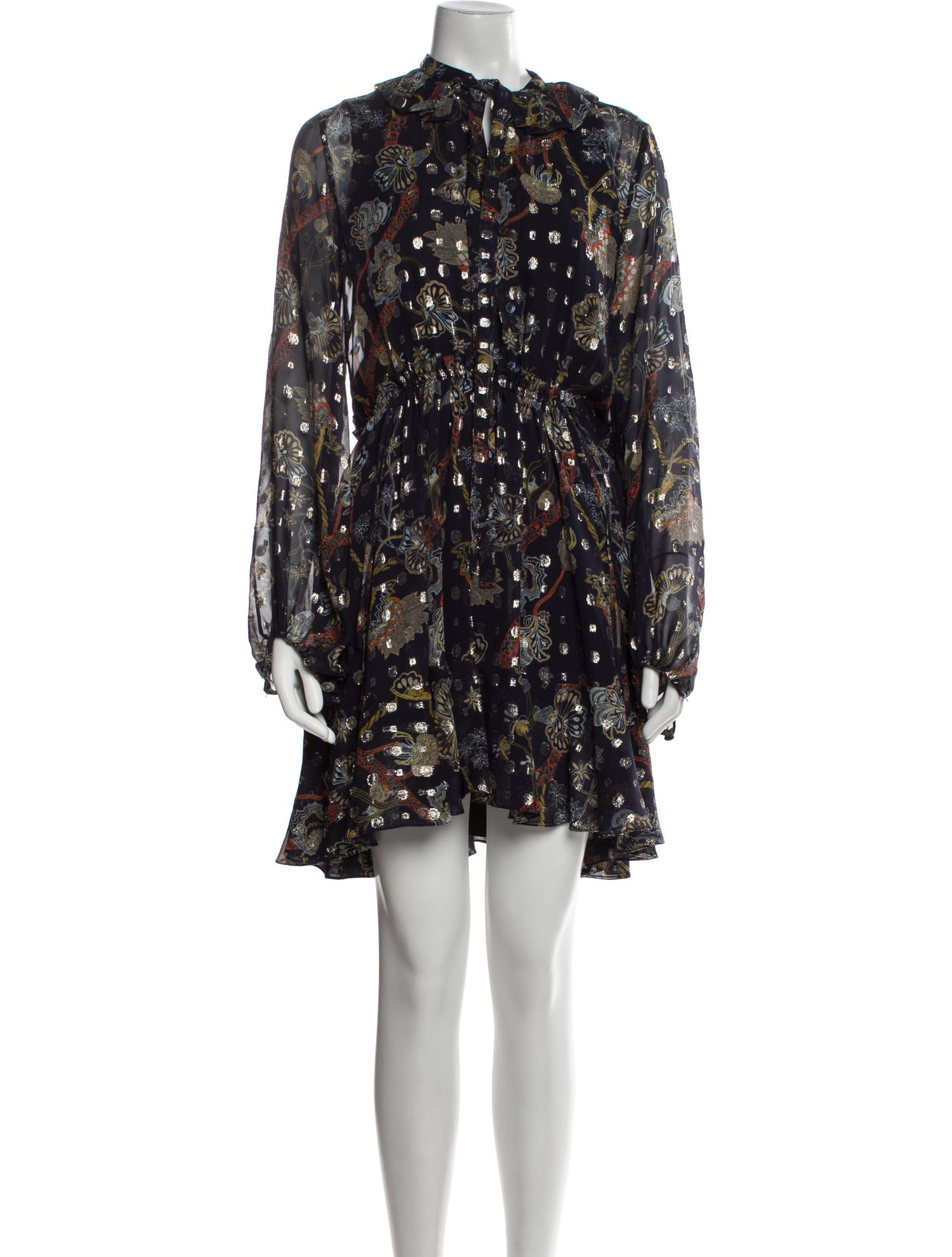 Chloé Silk Mini Dress