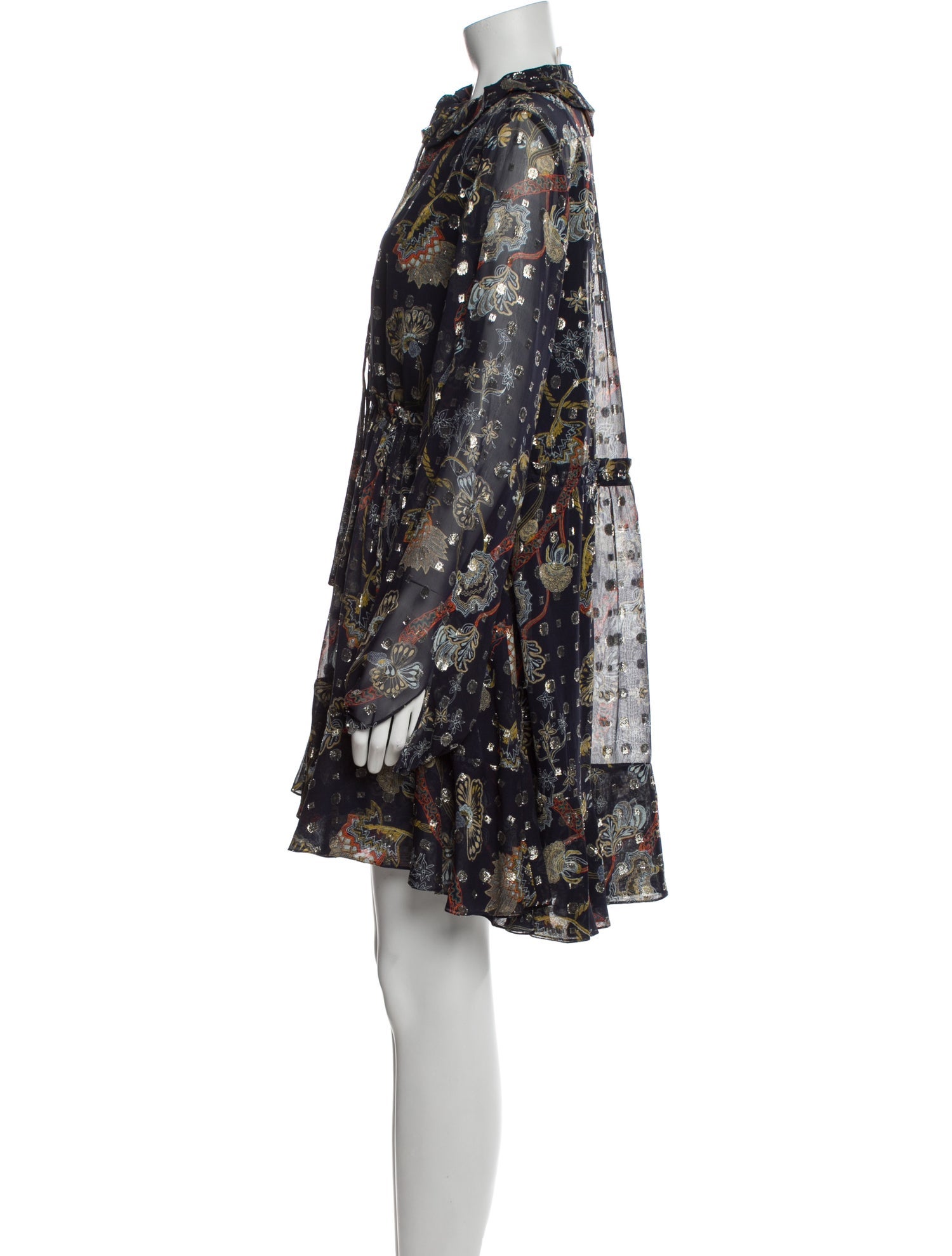 Chloé Silk Mini Dress