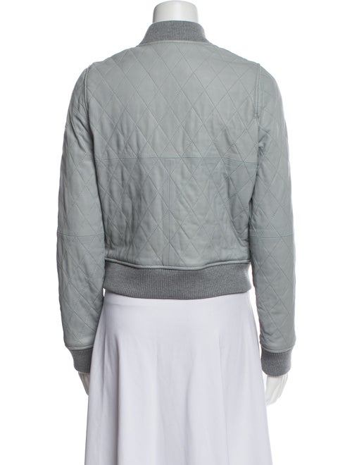 Chloé Leather Bomber Jacket