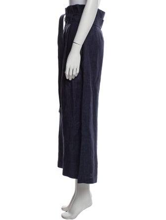 Chloé Linen Wide Leg Pants