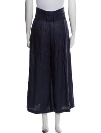 Chloé Linen Wide Leg Pants