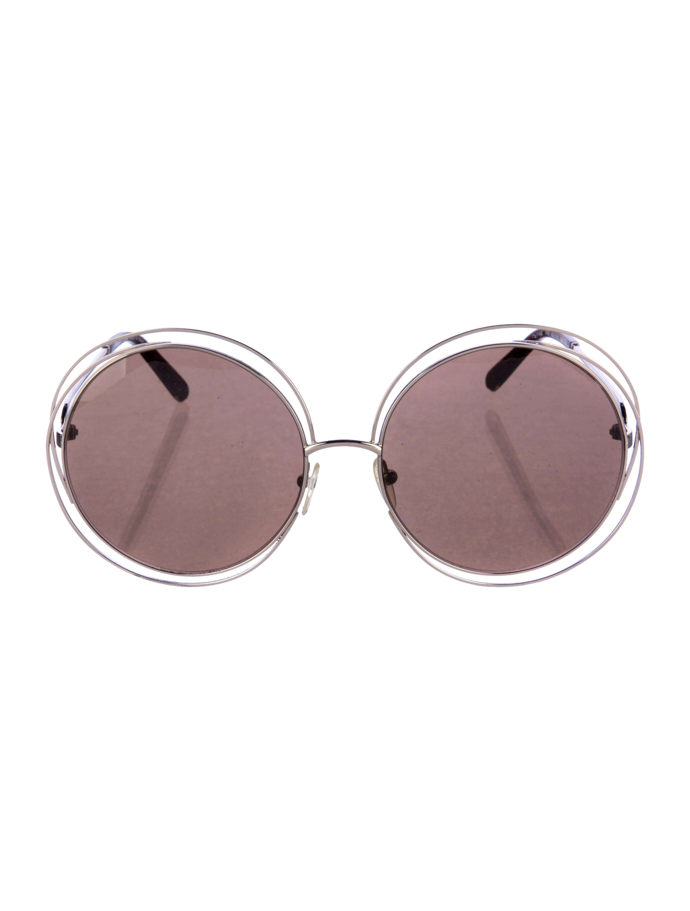 Chloé Round Tinted Sunglasses