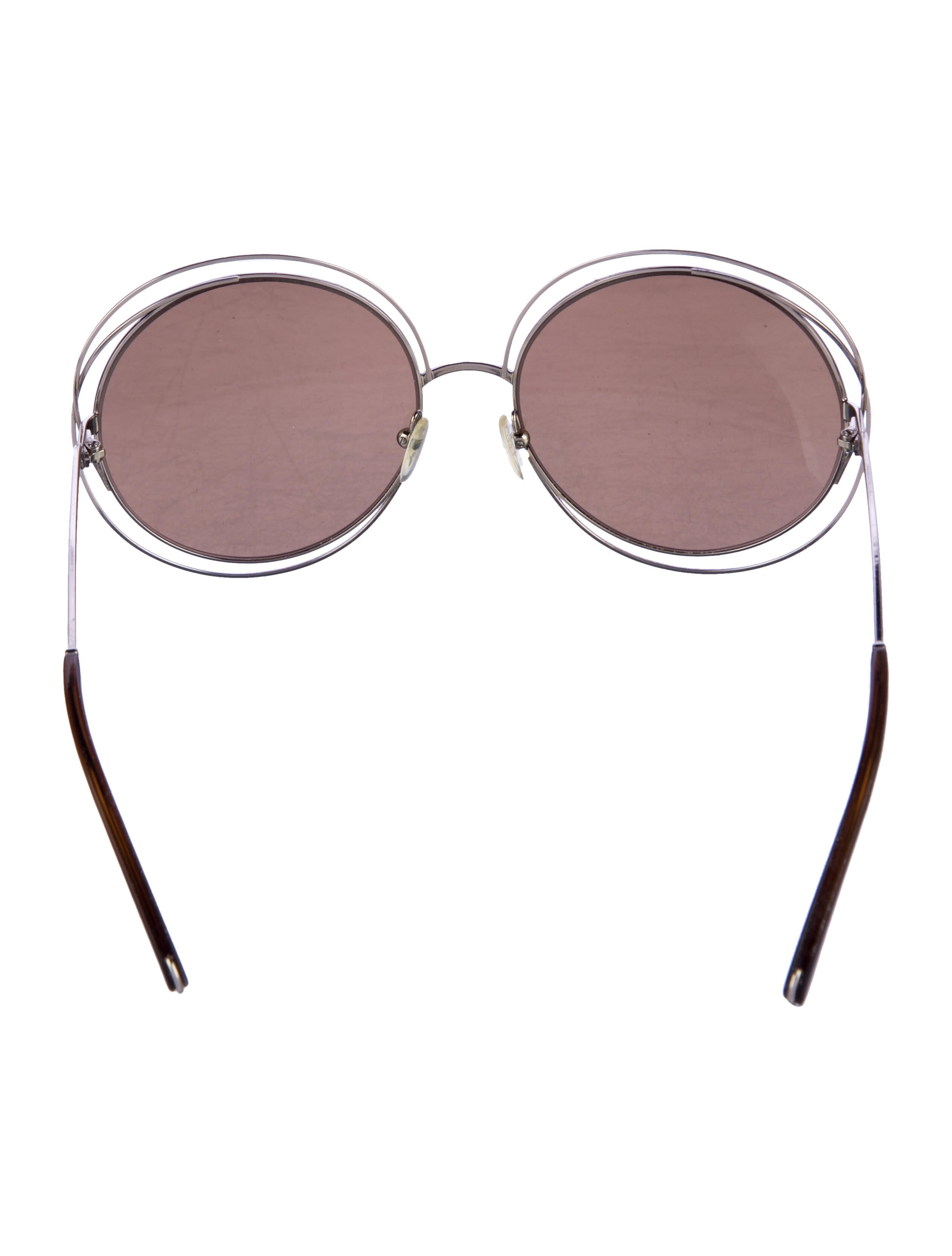 Chloé Round Tinted Sunglasses