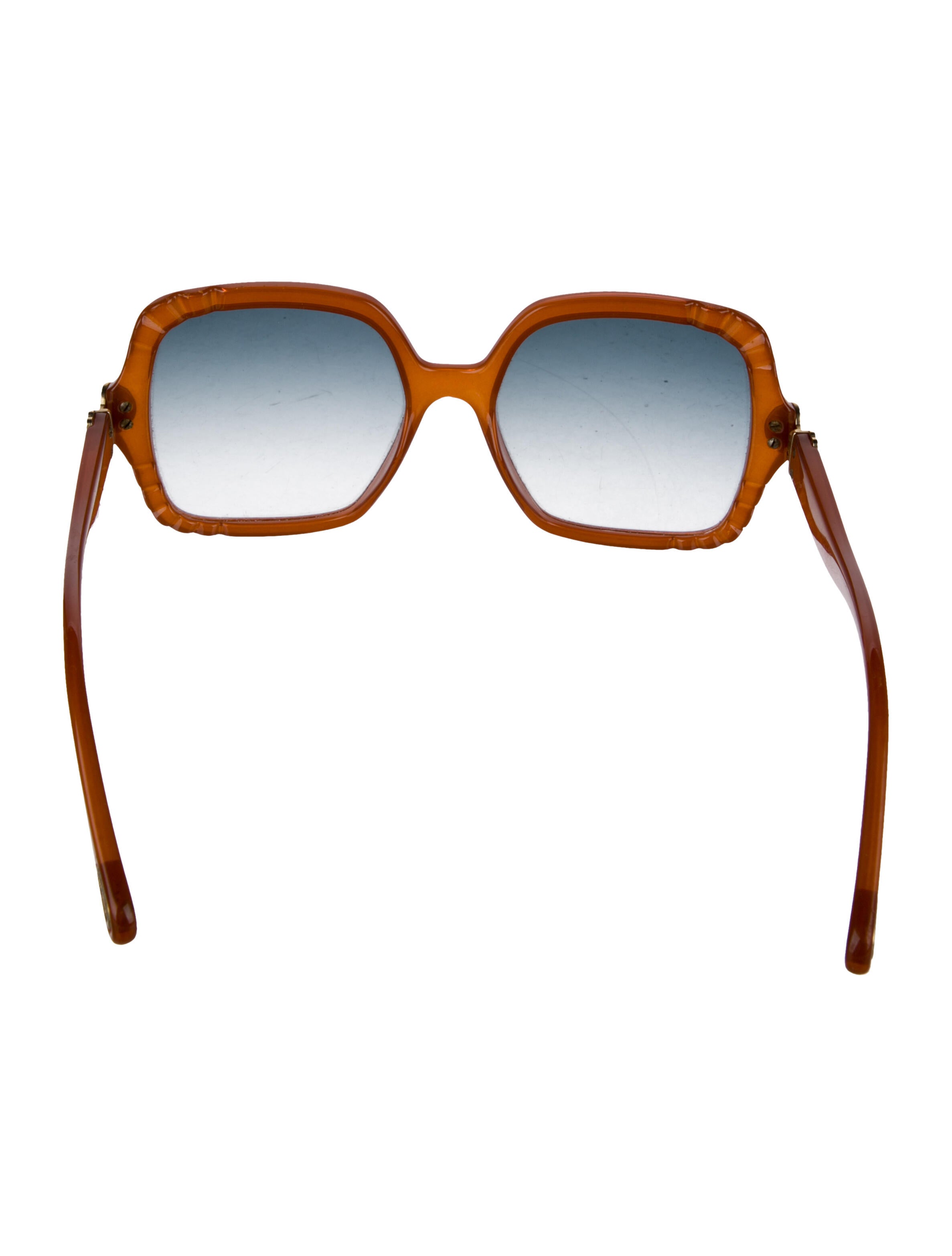 Chloé Square Gradient Sunglasses