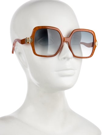 Chloé Square Gradient Sunglasses
