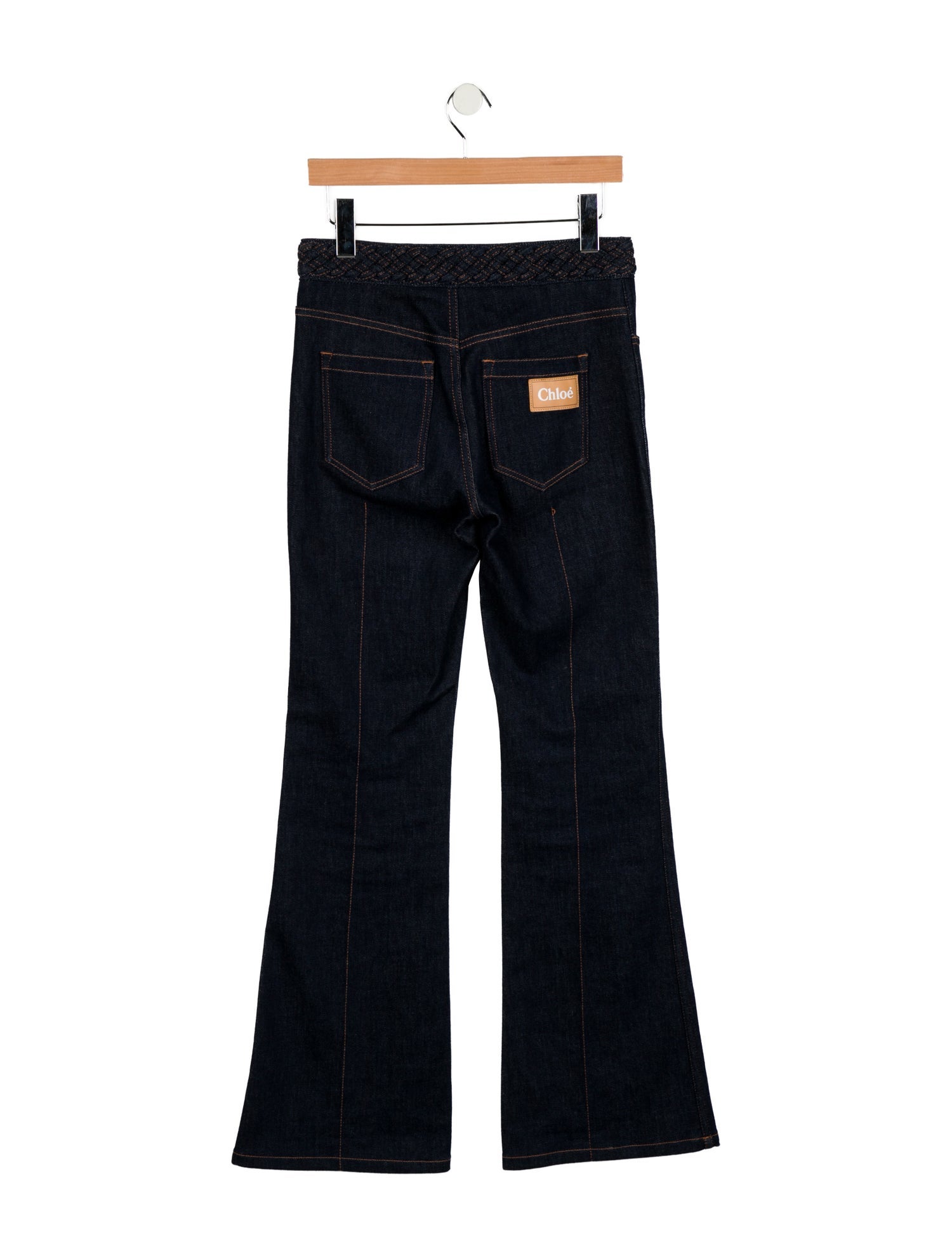 Chloé Mid-Rise Wide Leg Jeans