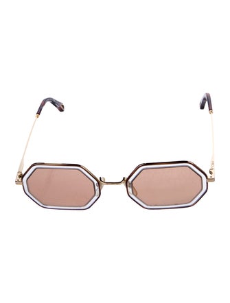 Chloé Square Tinted Sunglasses