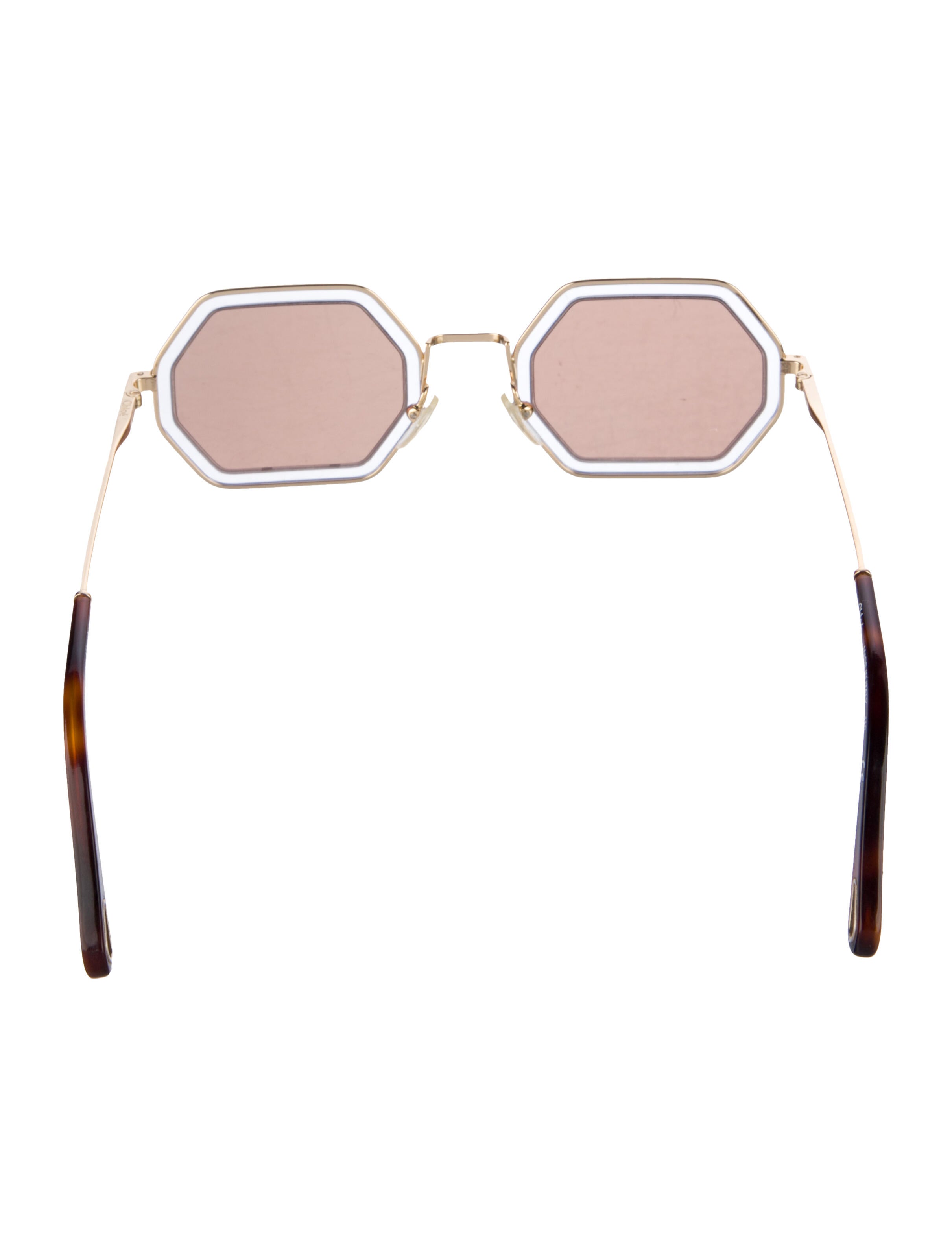 Chloé Square Tinted Sunglasses