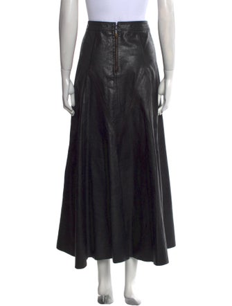 Chloé Calfskin Midi Length Skirt