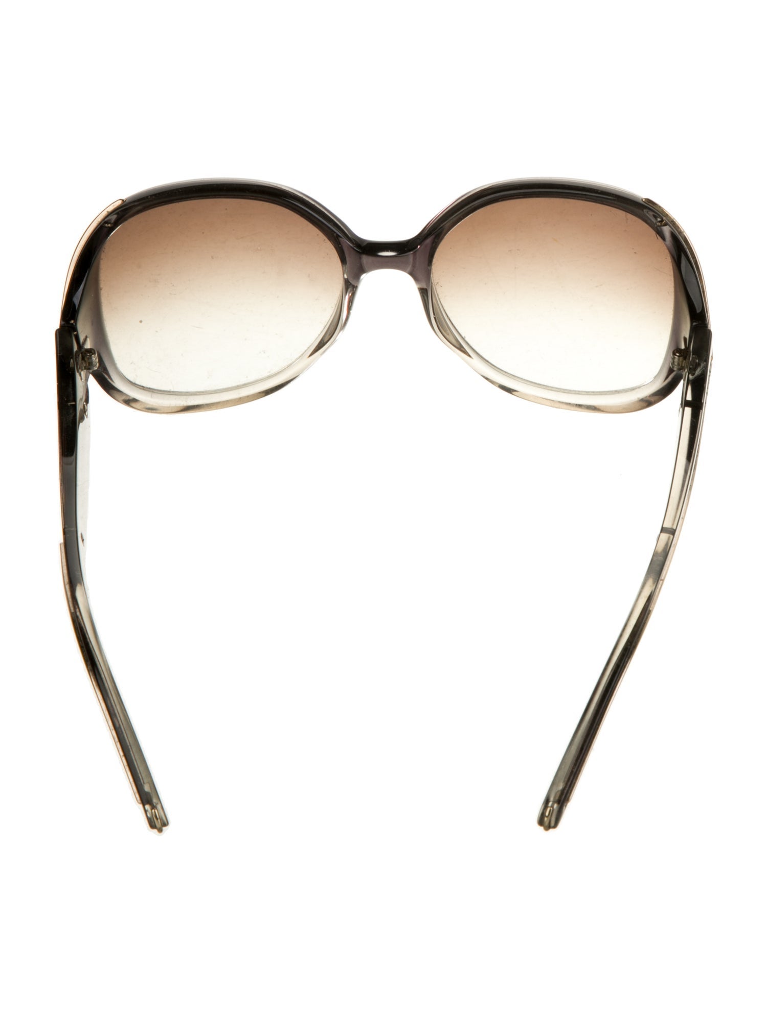 Chloé Round Gradient Sunglasses