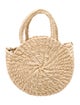 Clare V. Raffia Top Handle Bag