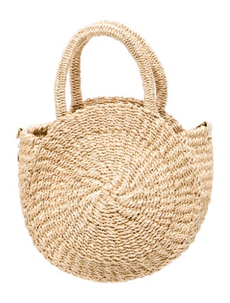 Clare V. Raffia Top Handle Bag