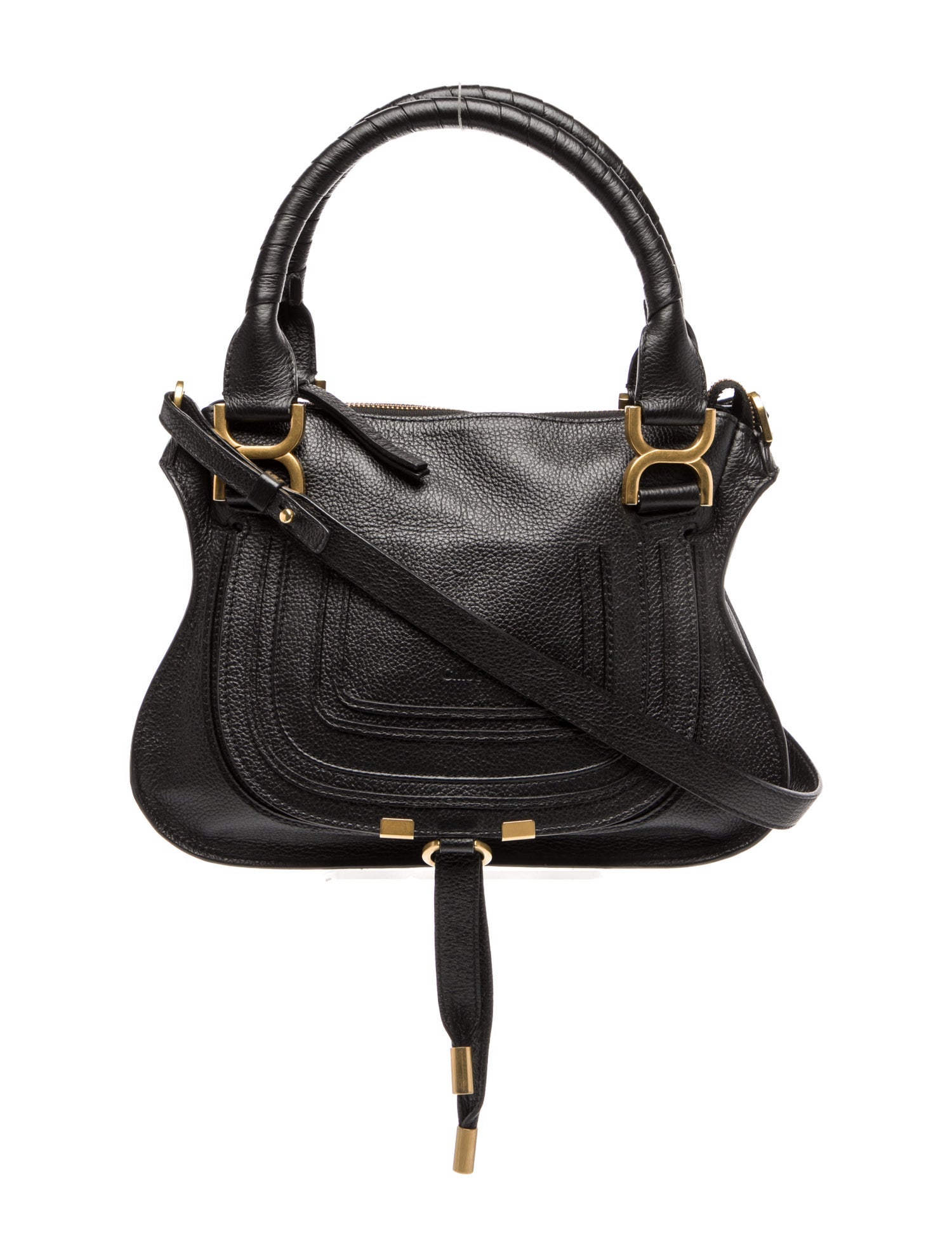 Chloé Leather Marcie Shoulder Bag Medium 2022