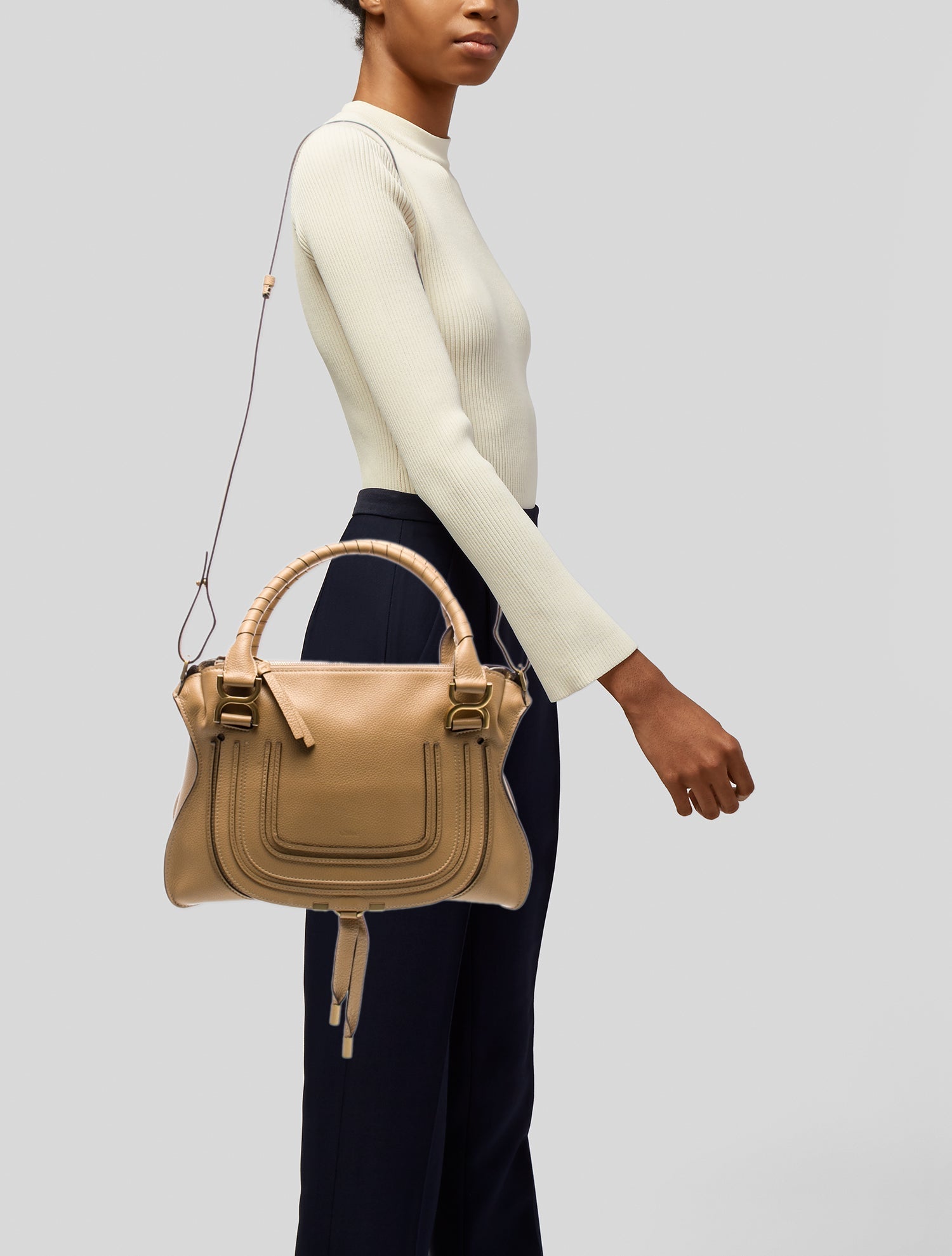 Chloé Leather Marcie