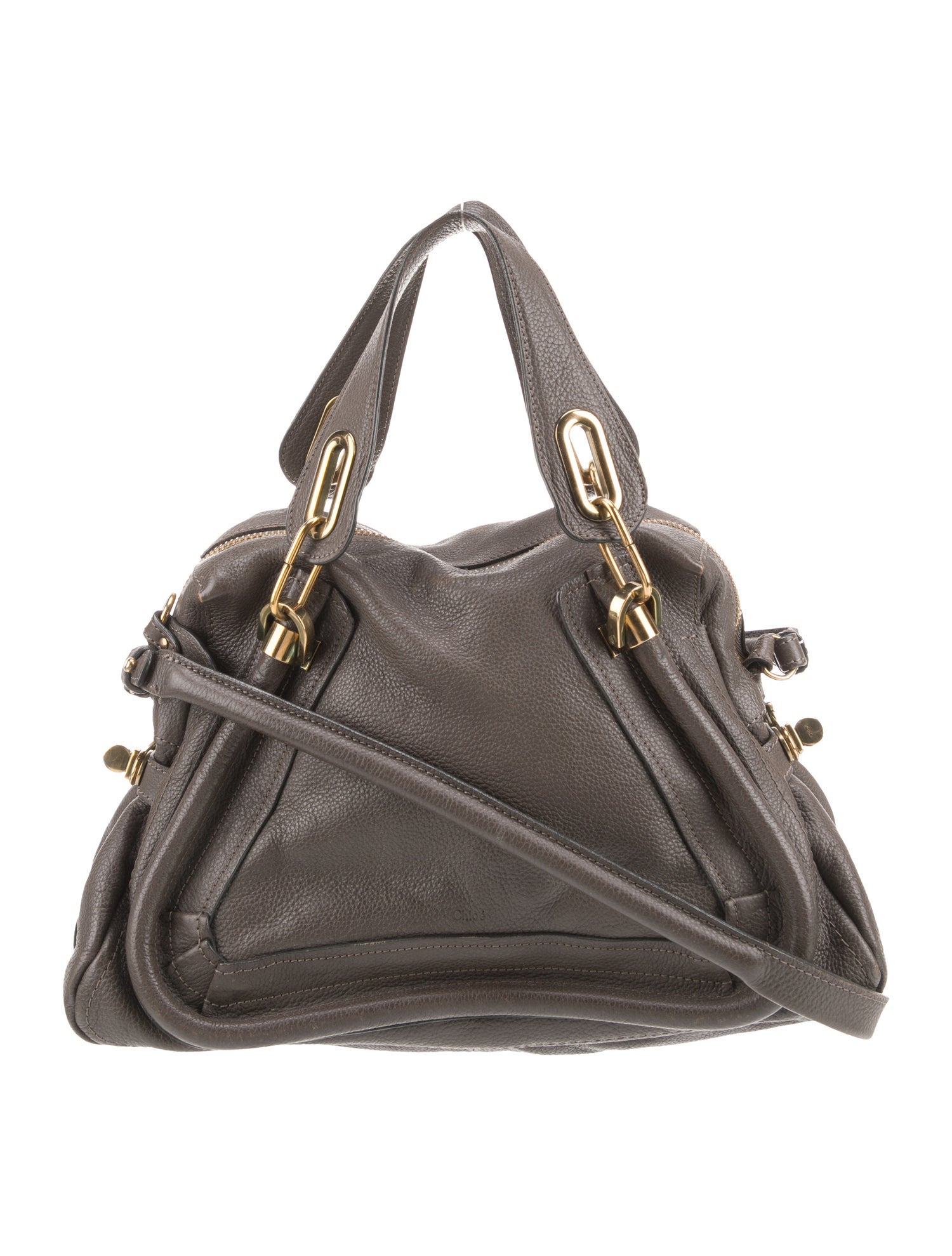 Chloé Leather Top Handle Bag