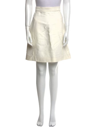 Chloé Braided Accents Knee-Length Skirt