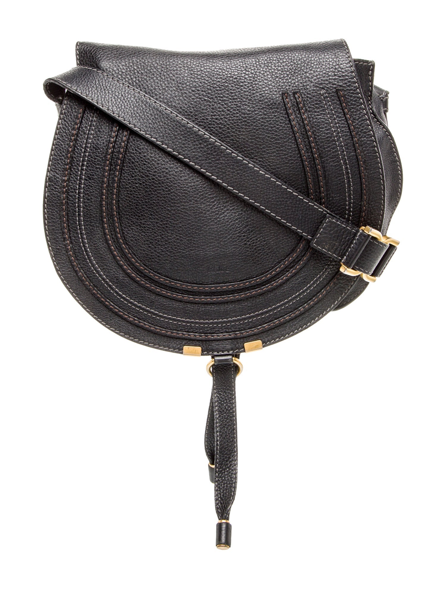 Chloé Leather Marcie Crossbody Medium