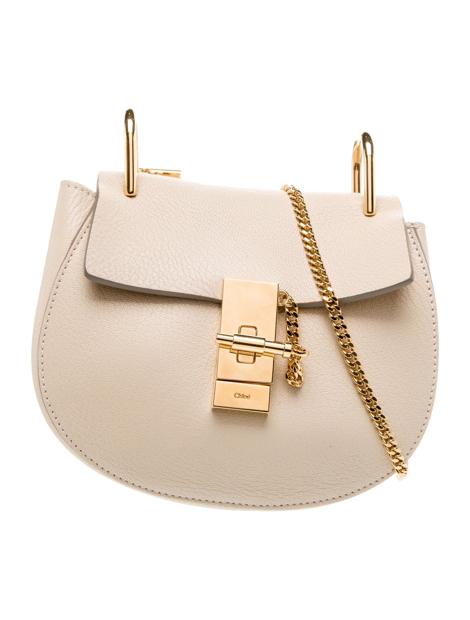 Chloé Leather Drew Small