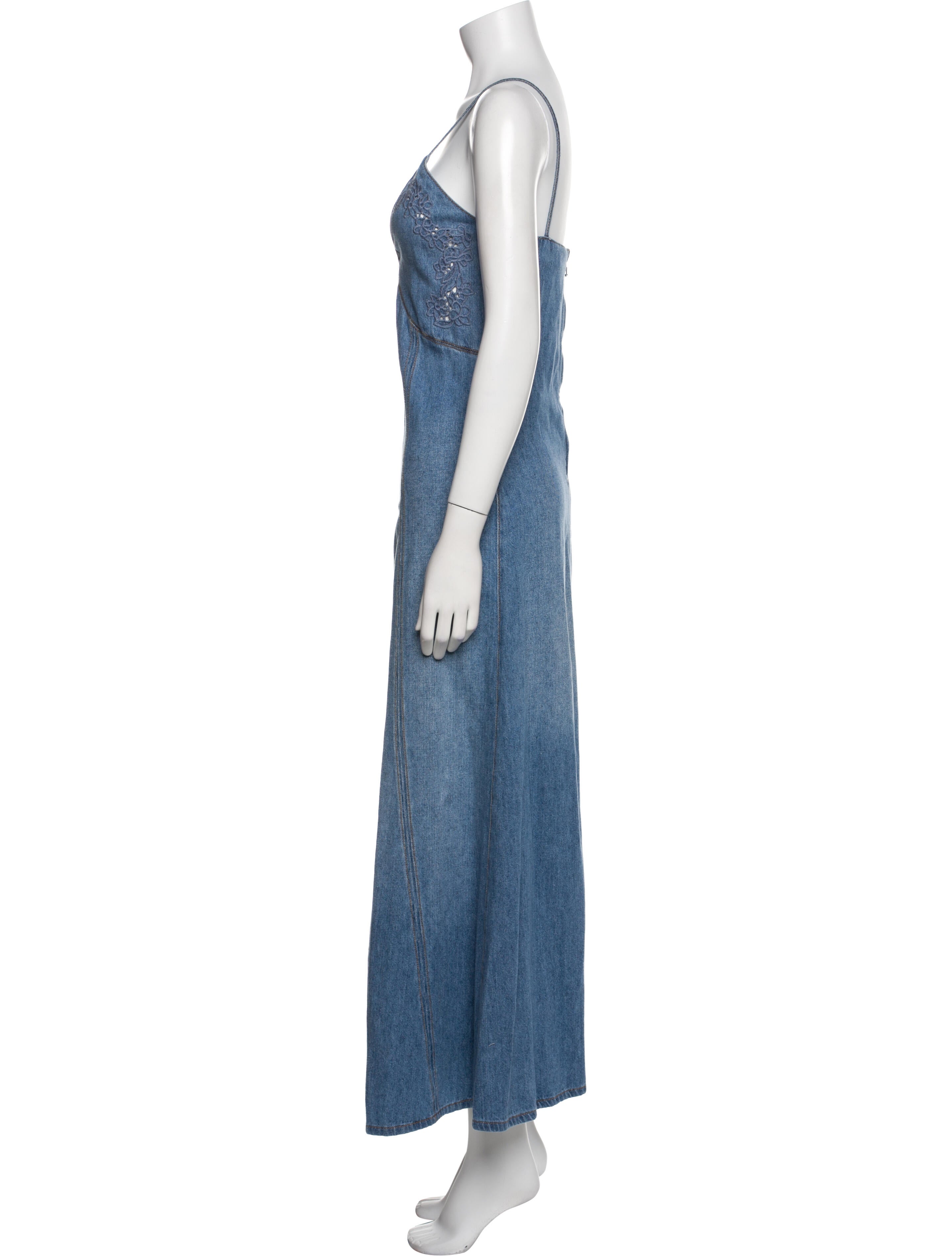 Chloé V-Neck Long Dress w/ Tags