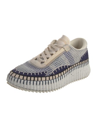 Chloé Whipstitch Trim Sneakers