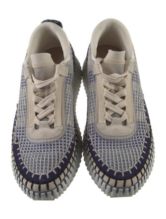 Chloé Whipstitch Trim Sneakers