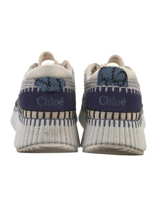 Chloé Whipstitch Trim Sneakers
