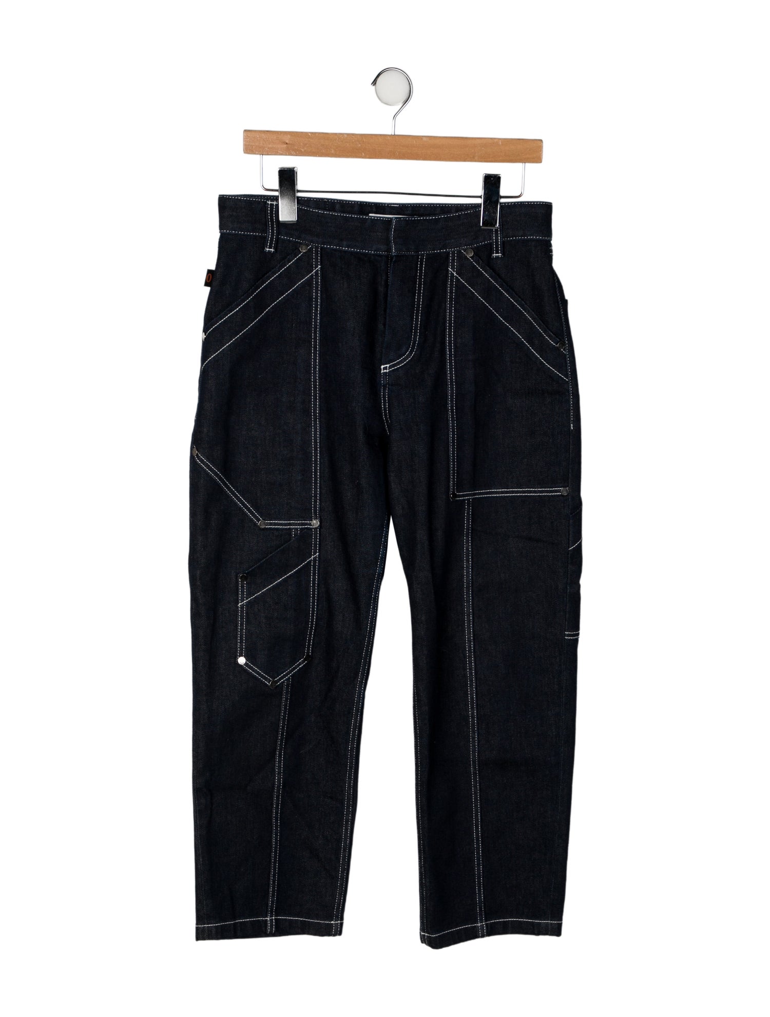 Chloé High-Rise Straight Leg Jeans
