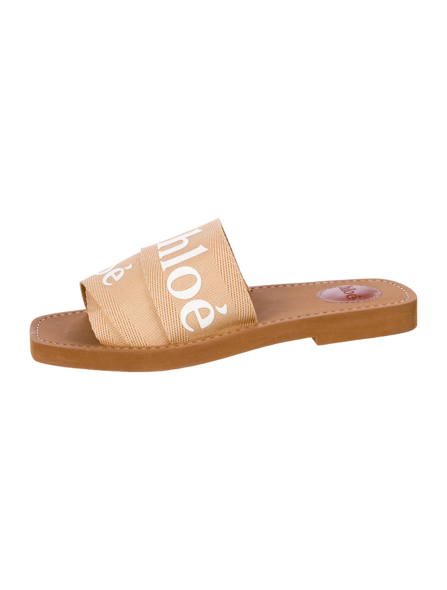 Chloé Canvas Printed Slides