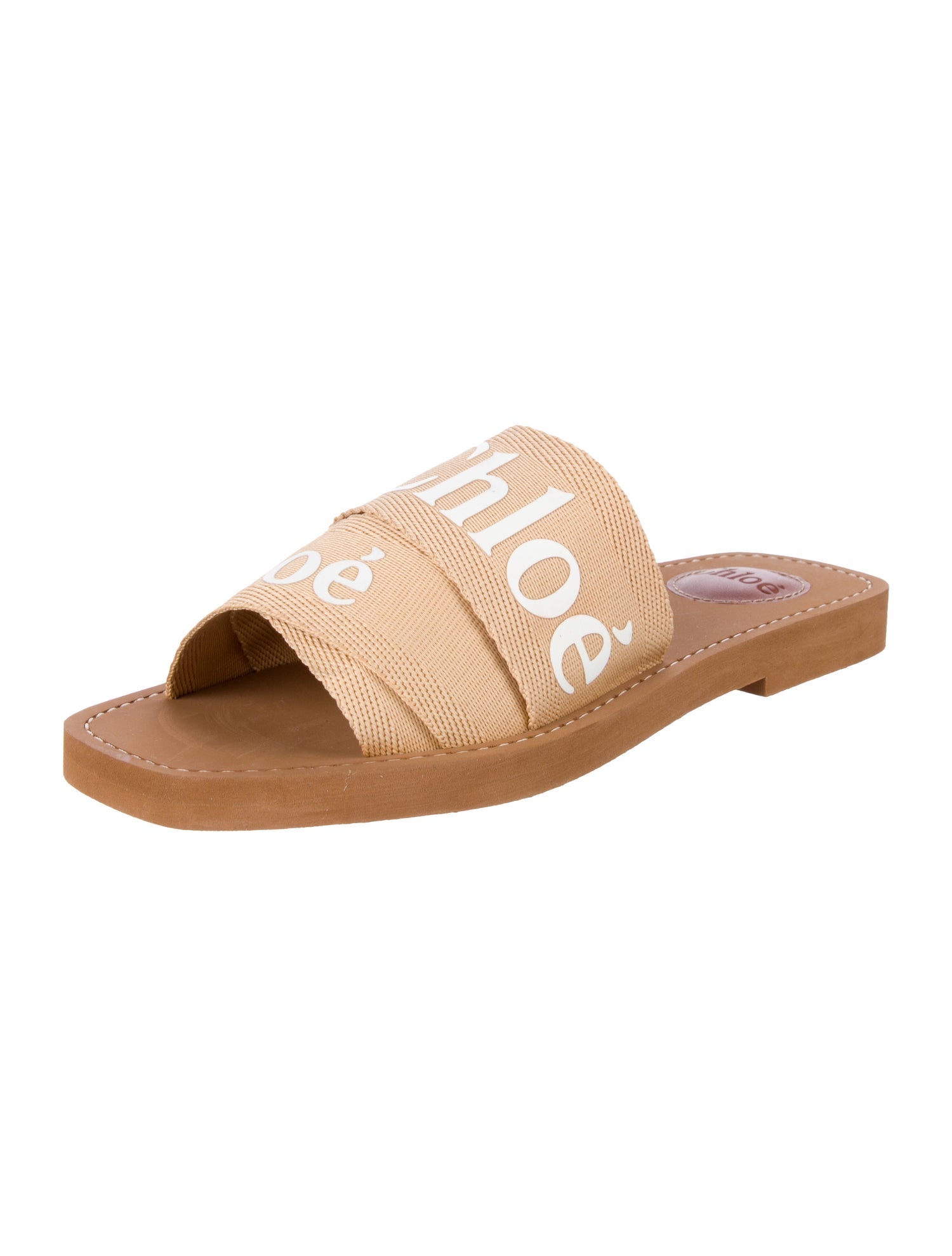 Chloé Canvas Printed Slides