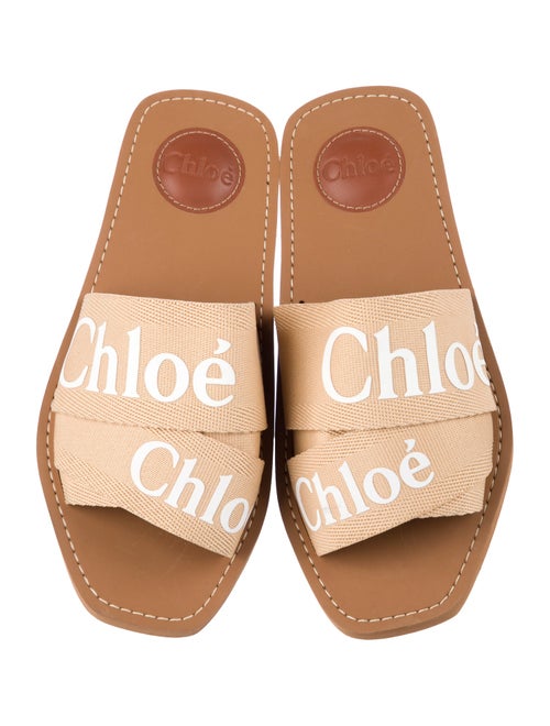 Chloé Canvas Printed Slides