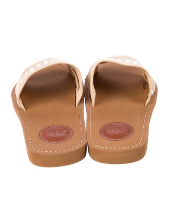 Chloé Canvas Printed Slides